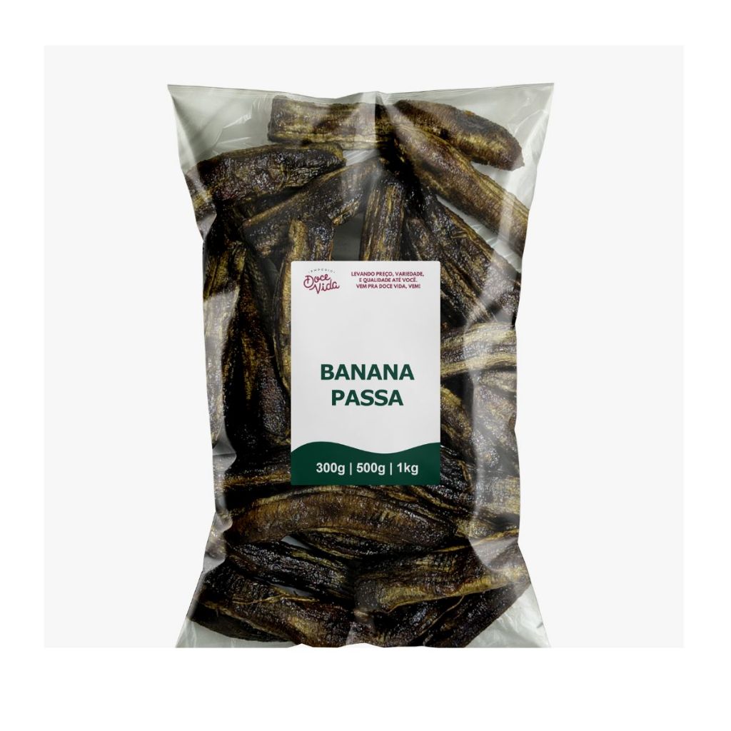 Banana passa extra - 300g/500g/1kg