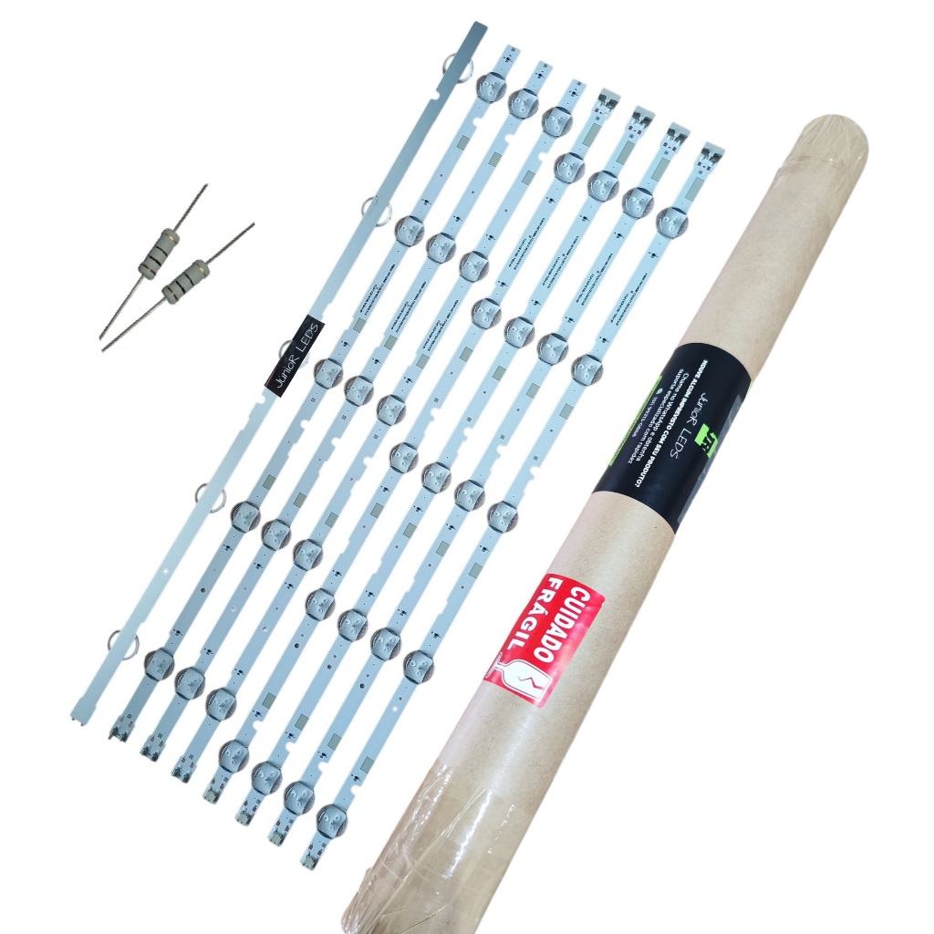 kit 8 Barras de Leds Tv Samsung Un49j5200ag Un49j5200ag Novas!