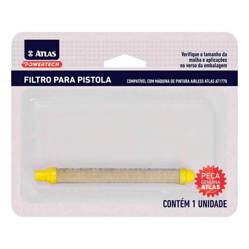 Filtro Malha 100 Pistola Airless Atlas Powertech At1770/164