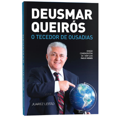 livro deusmar queirós o tecedor de ousadias juarez leitão pronta entrega!