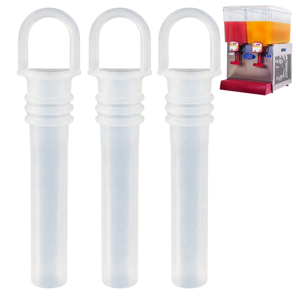 3 Peças Chupeta Dosadora Silicone Para Refresqueira Tecapply