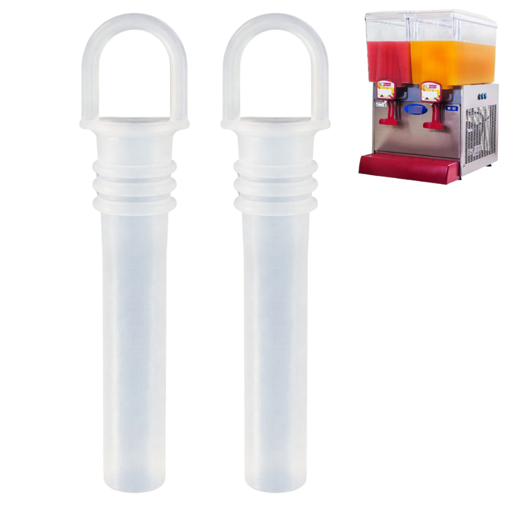 Kit 2x Chupeta Silicone Dosador Para Refresqueira Tecapply Rf15
