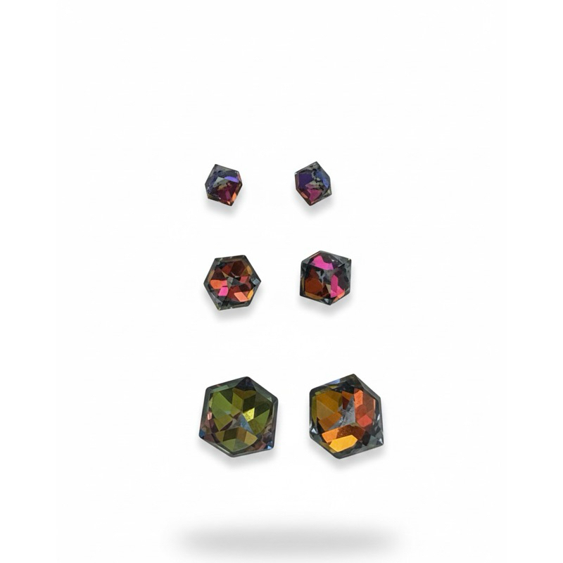 Design retrô com a lapidação furta-cor que reflete todas as suas nuances. Do dia para a noite, um trio um UPGRADE em Oferta na Shopee