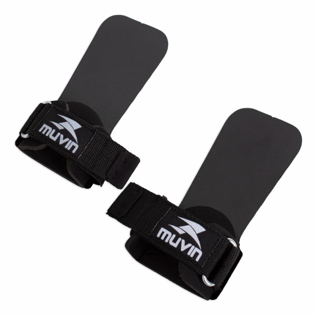 Hand Grip Crossfit Muvin LVA-800 Palma PVC Proteção Contra Calos e Bolhas Barra Fixa Pull Up Calistenia