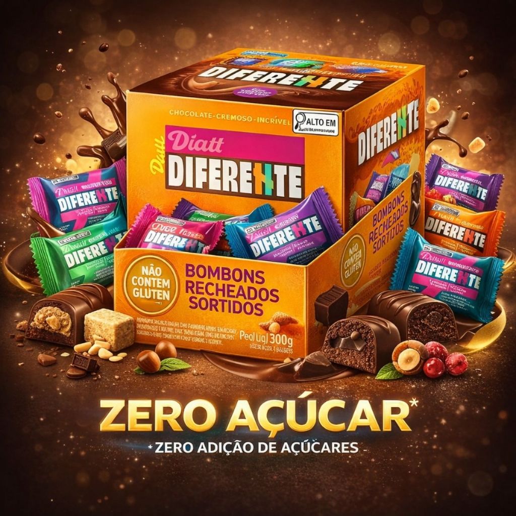 Chocolate Diatt Zero Açúcar - Comprar com Melhor Preço em Lanches