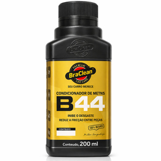 Melhor Condicionador de Metais B44 200ml Menos Atrito Proteção Interna do Motor BraClean em Oferta na Shopee