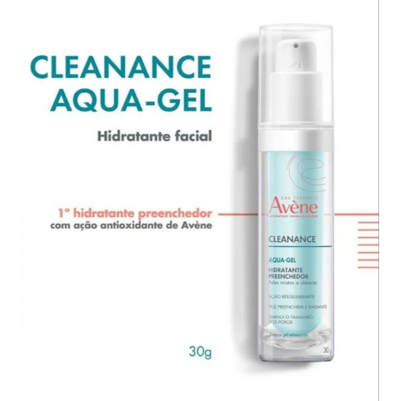 Avène Cleanance Aqua-Gel Hidratante Facial 30g