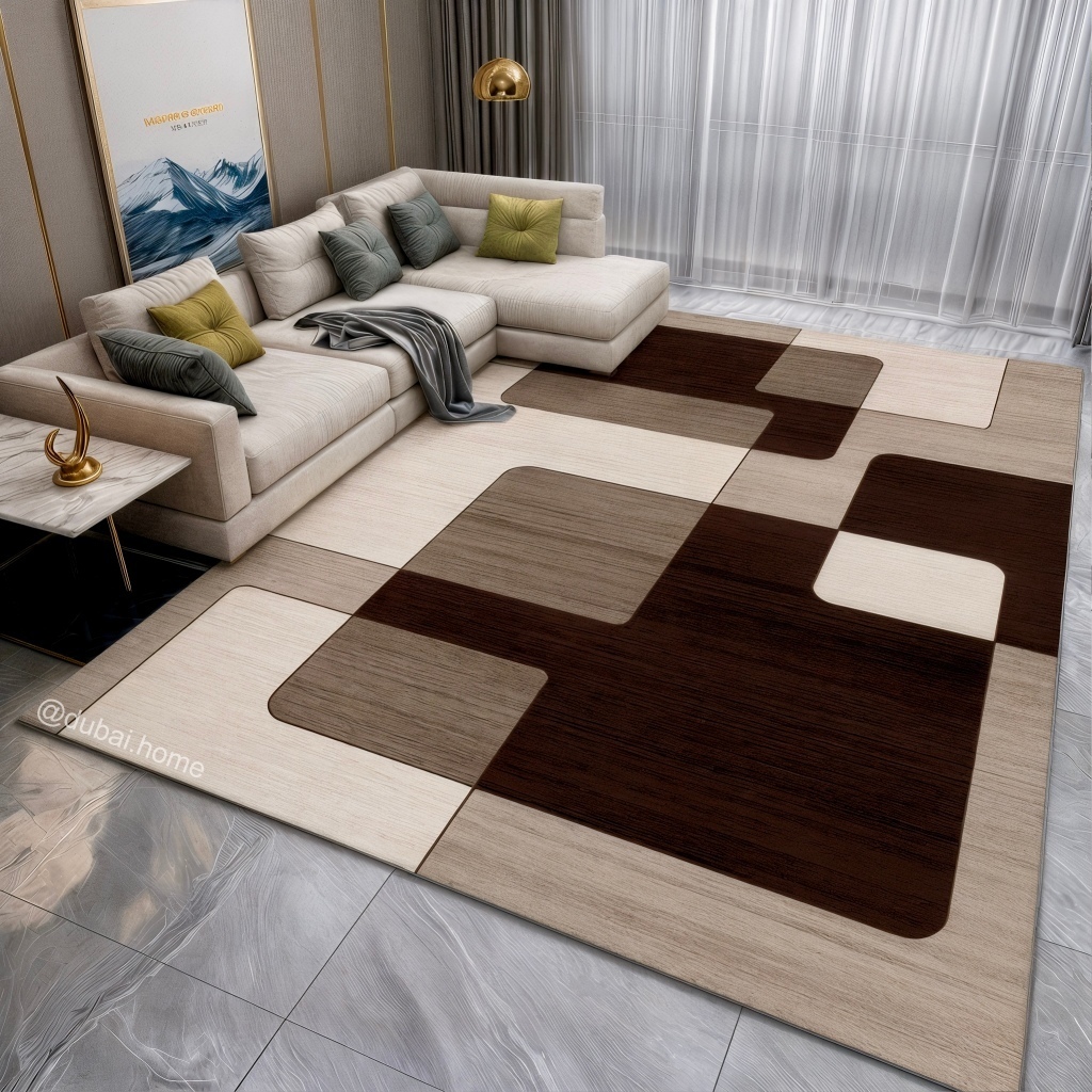 Tapete Belga Estampado 2,30 x 2,00m Para Sala Quarto De Luxo - Lançamentos Exclusivos