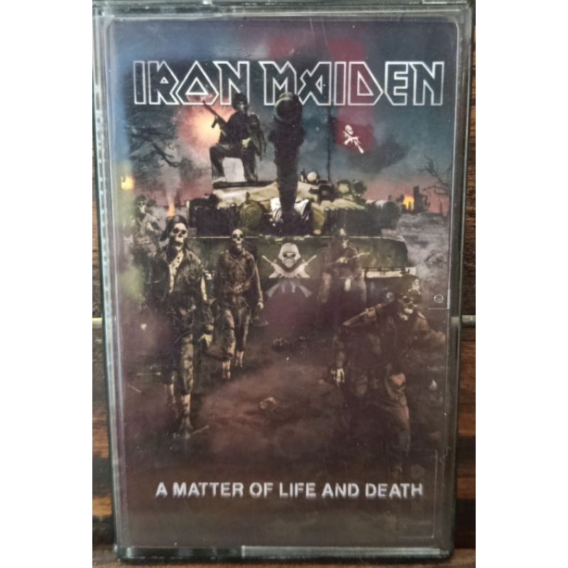 Fita K7 Iron Maiden - A matter of life and death