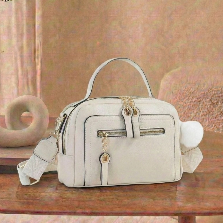 Bolsas Transversal Feminina Com Alça larga Novidade C-061 em Oferta na Shopee