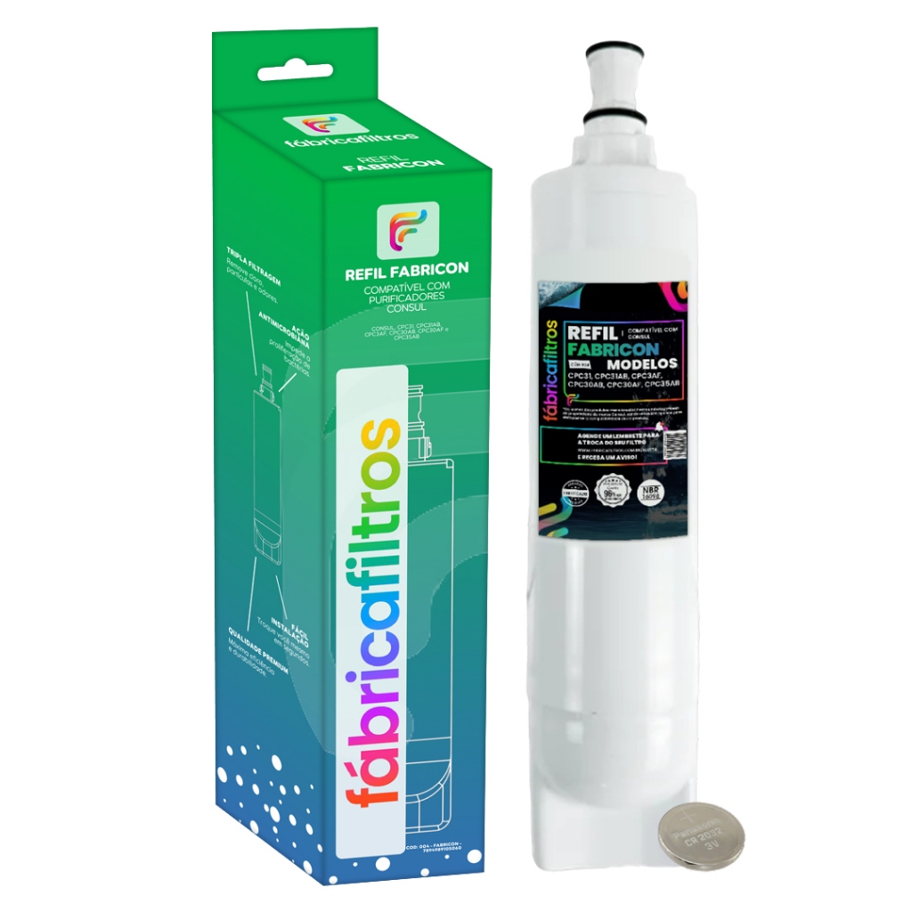 Filtro Refil Compatível c/ Consul Cpb34af Cpb34ab Cpb34as Cpc31ab Cpc31af Cpb36af Cpb36ab Cpb35af Cpb35ab Cpc30af Cpc30a em Oferta na Shopee