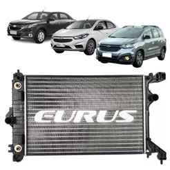 Radiador Eurus Gm Cobalt Onix Prisma Spin 1.4 1.8 2012 2013 2014 2015 2016 Automático