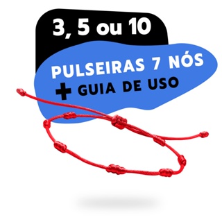 Kit 3, 5 ou 10 Pulseiras 7 Nós Vermelha Kabballah Original Delicada Para Proteção em Oferta na Shopee