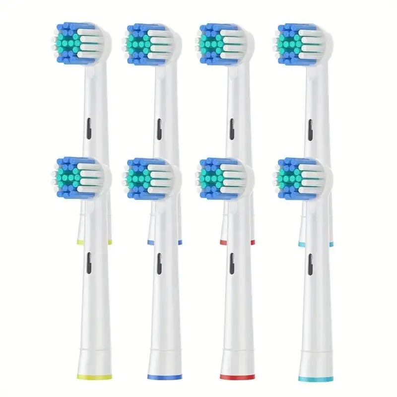 Refil Compatível Escova Elétrica Oral B - Cerdas Macias, Alta Durabilidade, Fácil Substituição