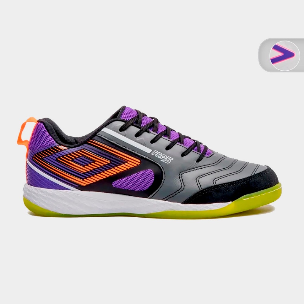 Chuteira Umbro Futsal Pro 5 Bump Indoor Masculina U01FB041 em Oferta na Shopee