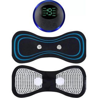Massageador Adesivo Borboleta Portátil Elétrico para Relaxamento Muscular
