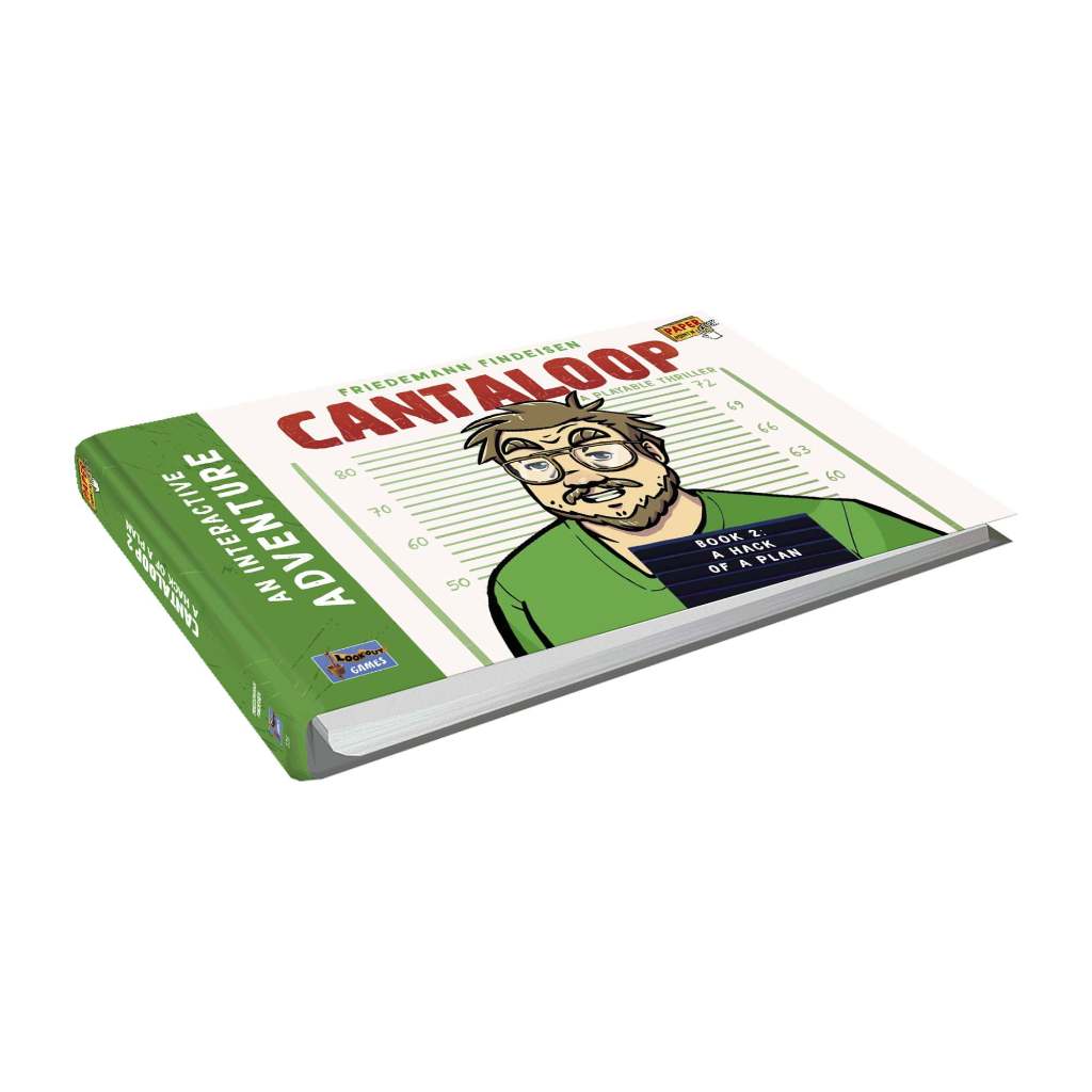 Cantaloop Livro 2 - Um Plano de Arrasar (O Sistema)  - Jogo de Tabuleiro - Board Game