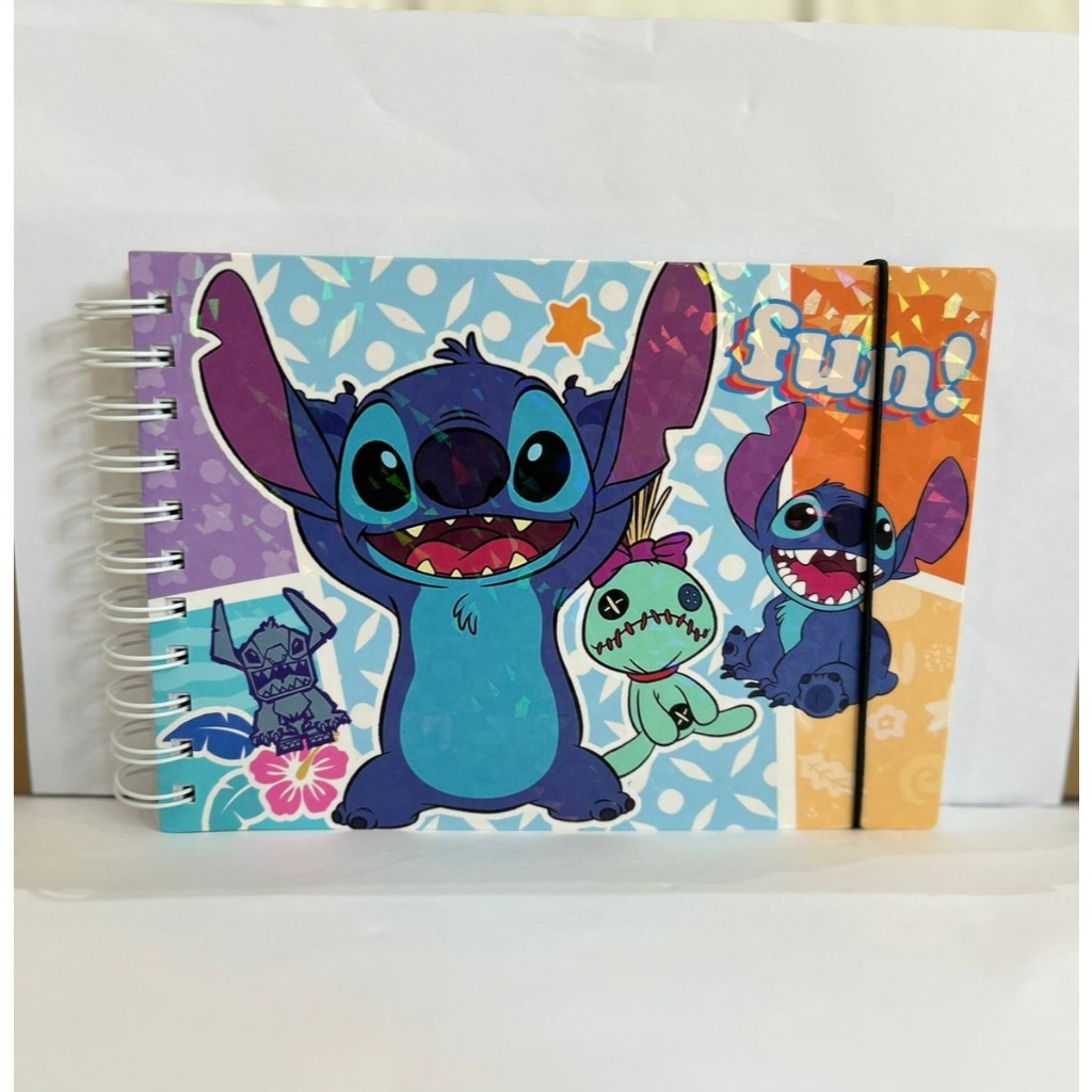 Livro De Colorir Capa Dura Stitch 96 Folhas