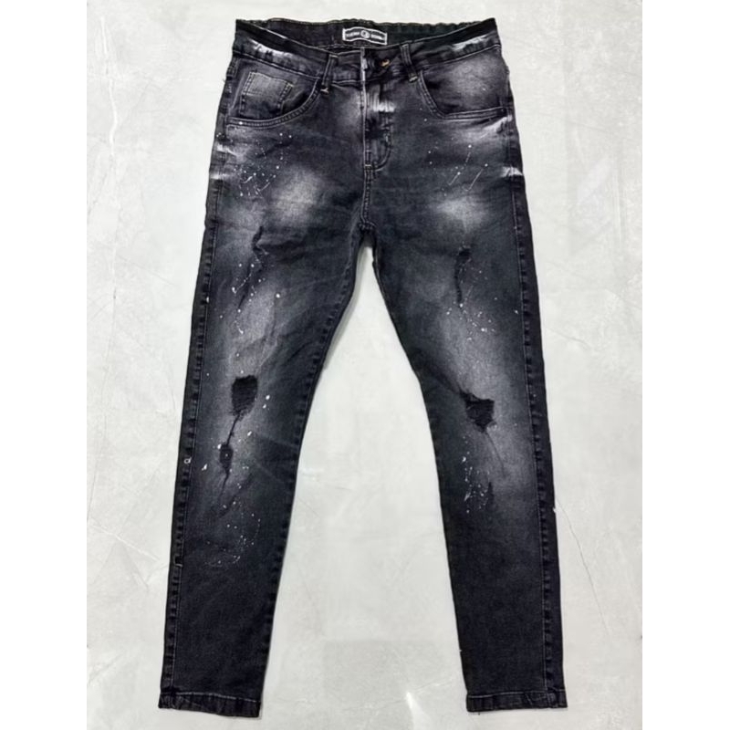 NO.13.Calça jeans Masculina estilo jogador O.X medalha de ouro 100% Original