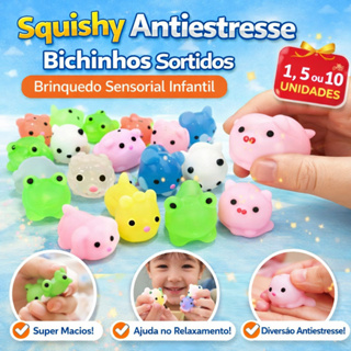 Squishy Antiestresse Bichinhos Sortidos | Brinquedo Sensorial Infantil em Oferta na Shopee