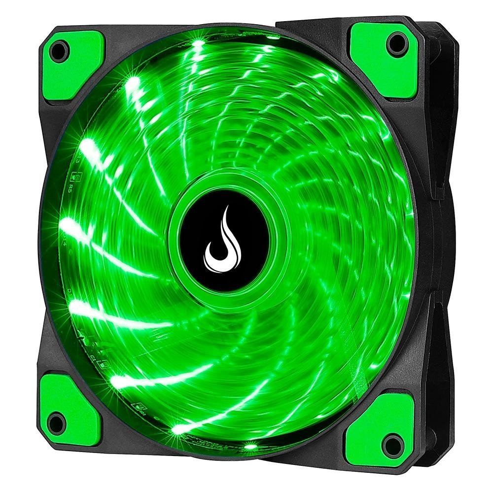 Fan Cooler 120mm Cor Solida LED Rise Mode Wind Gamer Cooler Ventuinha Pc Computador Gamer