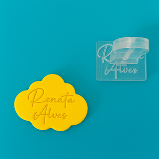 Carimbo em acrílico para Cerâmica, Biscuits e  Sabonetes  Personalizado  Alta Qualidade envio rápido em Oferta na Shopee