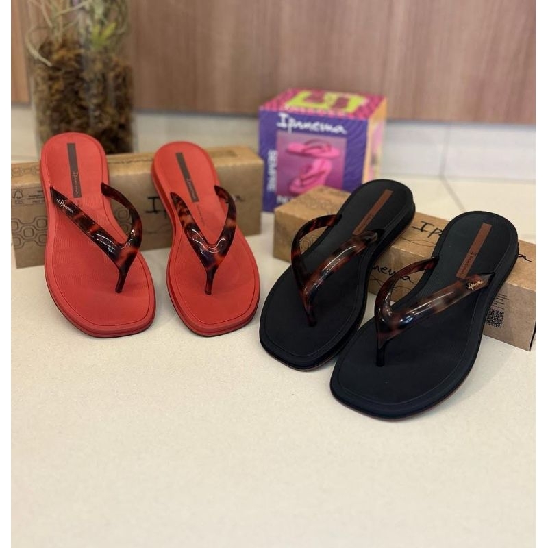 rasteira chinelo ipanema glow original confortável em Oferta na Shopee