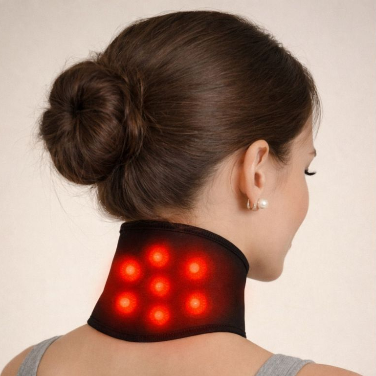 Suporte cervical Terapêutico auto-aquecimento Magnético para pescoço alívio da dor turmalina em Oferta na Shopee