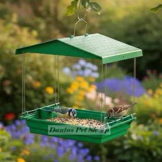 Tratador Para Passaros Aves Silvestre + 2 Comedouros Alimentador VERMELHO, AZUL, VERDE AMARELO G80