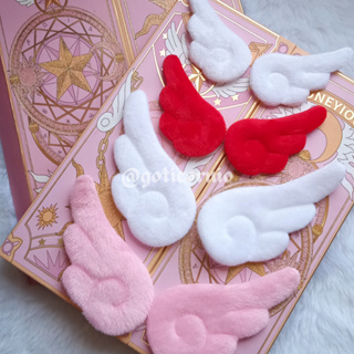 Presilhas Asas Sakura (Card Captors, Harajuku, Kawaii, Anjo, Aesthetic) em Oferta na Shopee