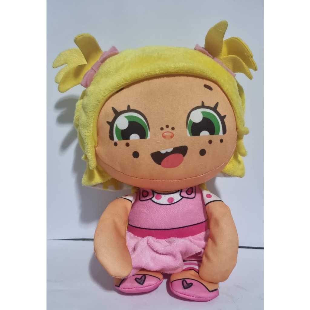 Bonecas Flip Zee Girl Zabrina  e  - Boneca Flipkins Pelúcia Transformável - Julia -- DTC - Usadas