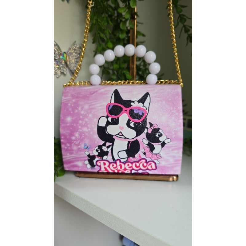 BOLSA INFANTIL DE PERSONAGEM em Oferta na Shopee