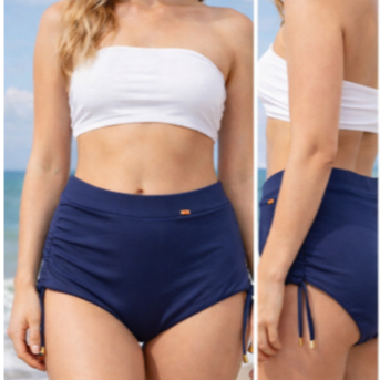 Sunquini Biquini shortinho Short Praia Para Banho Forrado Com Ótima Costura e cós