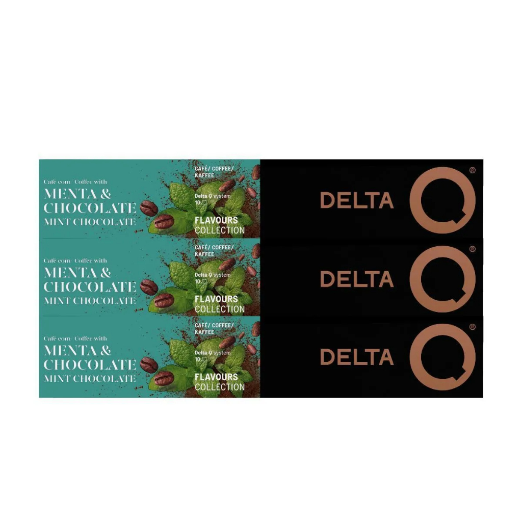 Cápsula de Café para Máquinas Delta Q Kit com 3uni - Menta & Chocolate