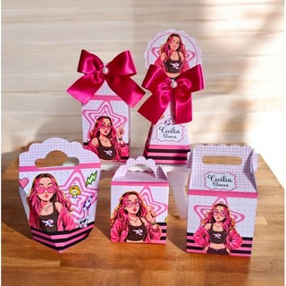 Kit 20 caixas Emilly Vick, lembrancinhas Emilly Vick, Personalizados Emilly Vick (Pegue e monte)