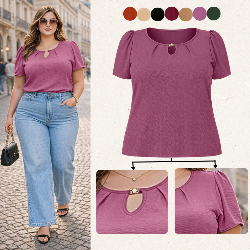 BLUSA PLUS SIZE FEMININA SOCIAL ELEGANTE BLUSAS FEMININAS MODA EVANGELICA TENDENCIA BLUSINHA FEMININO CONFORTAVEL VERÃO
