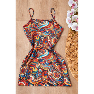 Vestido Tubinho Suplex Estampado | Confortável, Fresco e Versátil em Oferta na Shopee