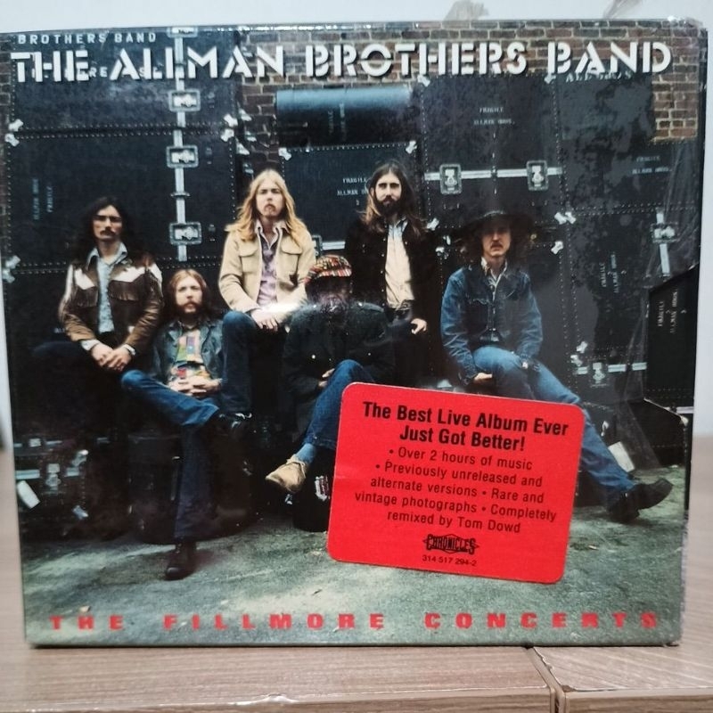 CD The Allman Brothers Band Fillmore Concert