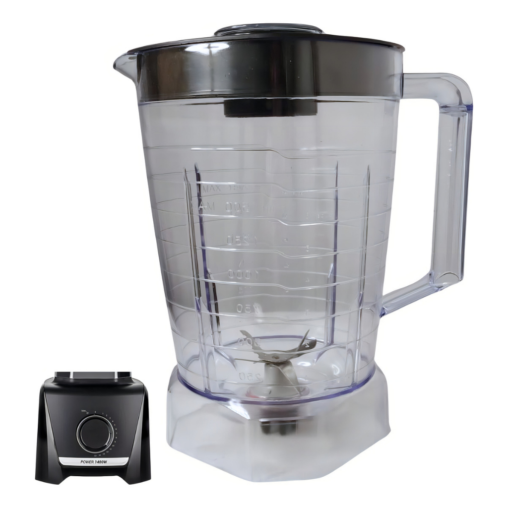 Copo Liquidificador Oster Power 1400w Sangel Tampa Preta Reforçado Jarra Liquidificador