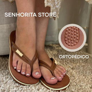 Sandalia Chinelo Feminina Ortopedica Antiderrapante Lançamento ideal para o dia a  dia Moda Verão Praia Mar em Oferta na Shopee
