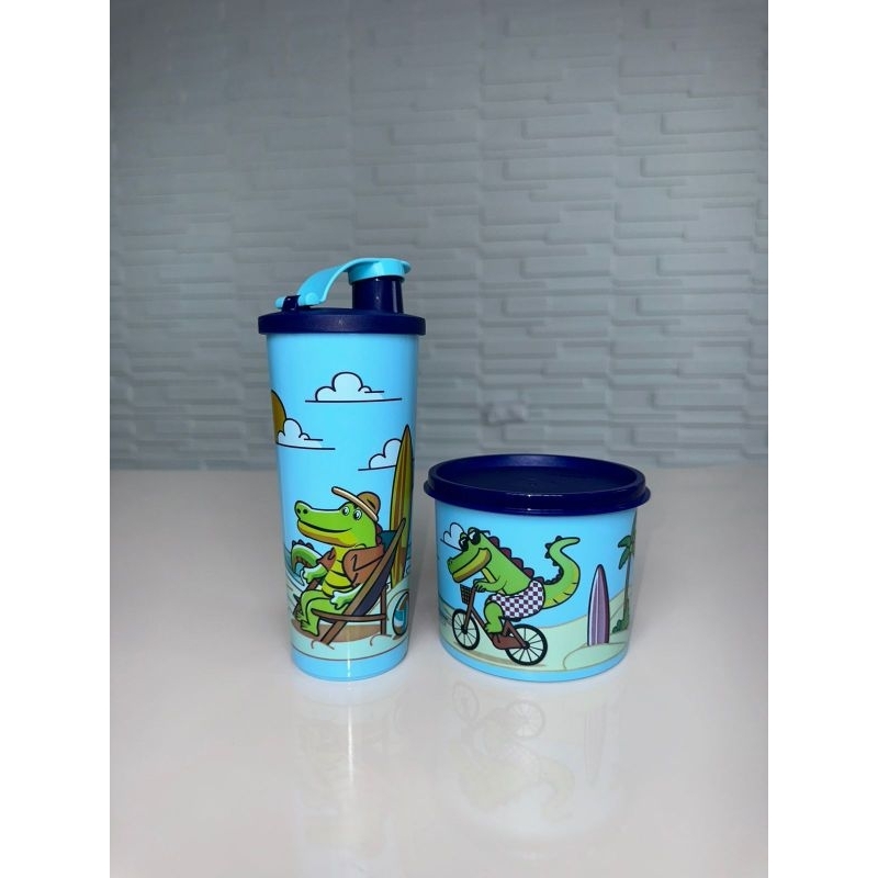 Kit Infantil Surf Copo com Bico e Redondinha Tupperware