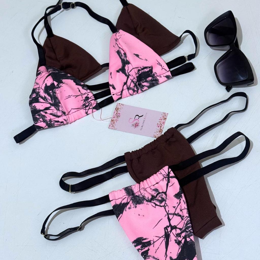 Kit com 2/3/4 Biquínis de Fita marquinha para seu bronze perfeito com regulagem P ao PLUS SIZE verao