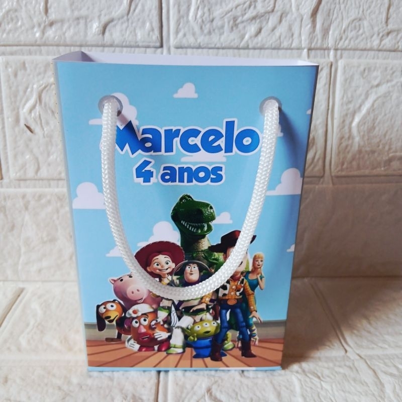 Sacolinha P Toy Store Personalizados/Lembrancinhas de Festa/Aniversário