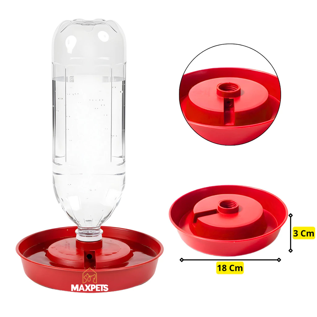 Kit Base Bebedouro Automatico Para Galinha Frango Pintinho Angola Codorna Pato Marreco Ganso Aves em Oferta na Shopee