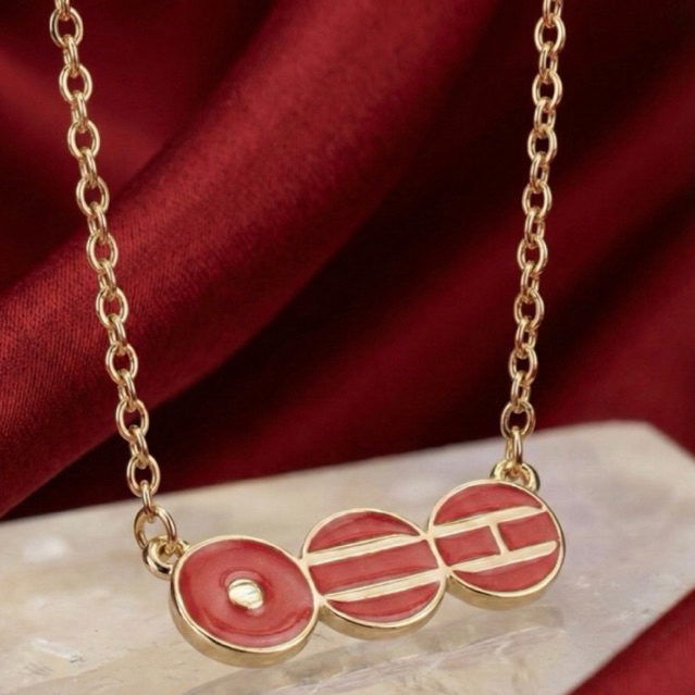 Colar Arirang Red Edition BTS | New Album | Símbolo Comeback 2026 | Fanmade Army Kpop | Banho Prata 925 e Ouro 18k
