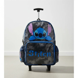 Mochila Infantil Stitch Rodinhas Bolsa Menina Escolar  em Oferta na Shopee