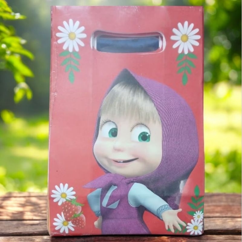 20 Sacolinhas de papel Marsha e o Urso