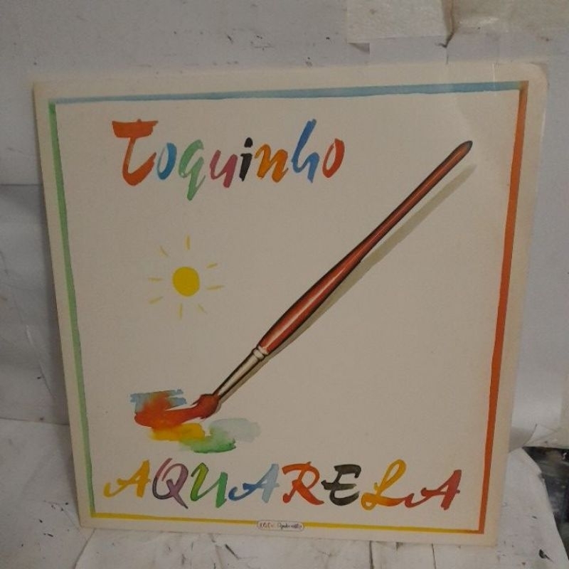 lp vinil toquinho aquarela c encarte