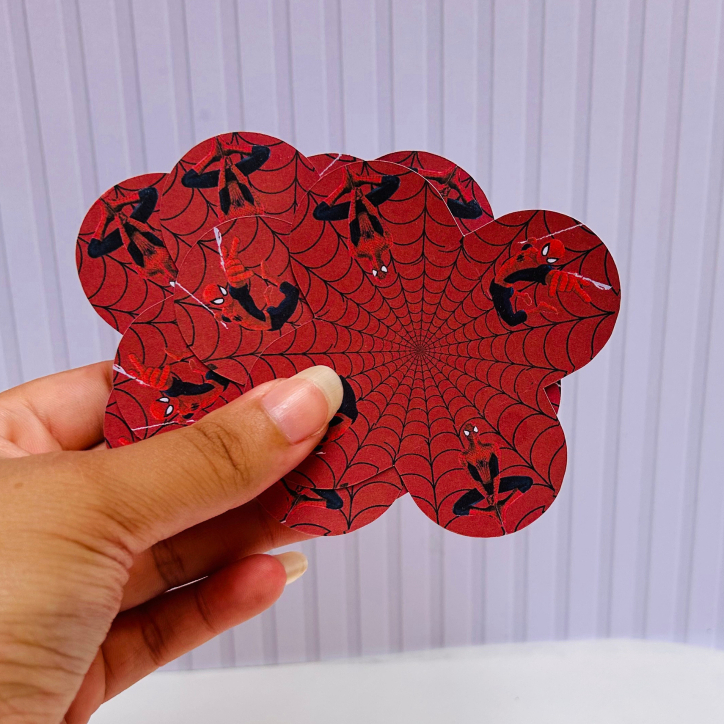 Forminhas de Doces Homem Aranha Personalizado no Tema/Lembrancinha de Festa/Aniversário