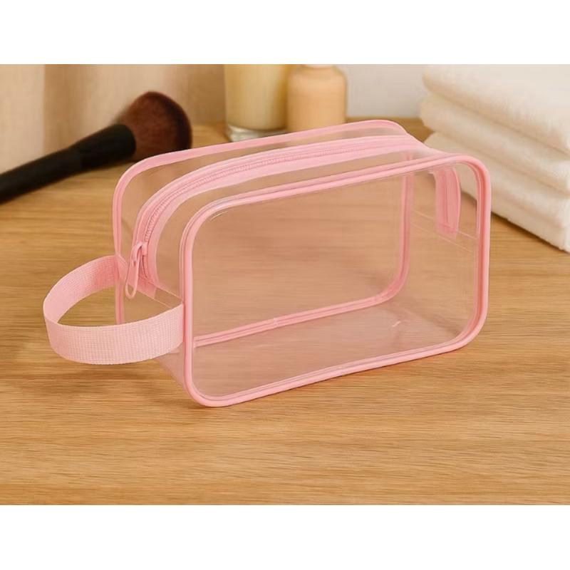 Nécessaire transparente Bolsa Enfermagem Organizador de Plástico em Oferta na Shopee